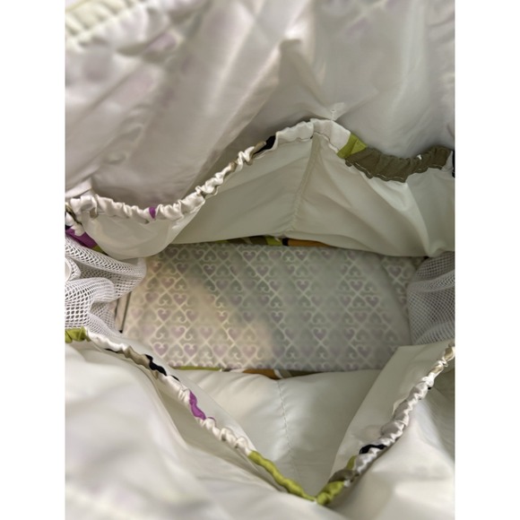 Vera Bradley Diaper/Messenger/ Overnight Floral Quilted Tote Multicolor EUC - Picture 8 of 10